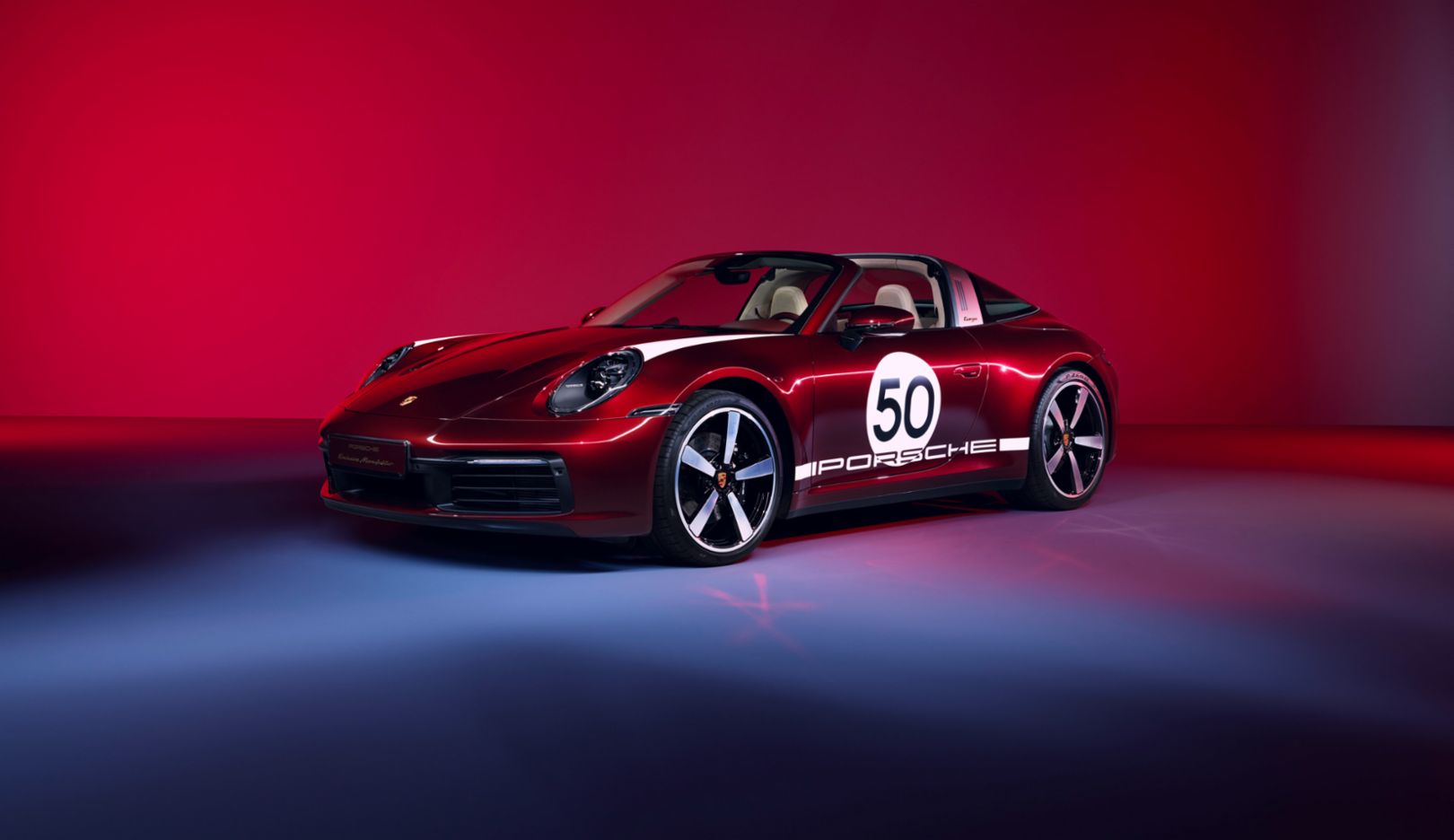 Estreno virtual: el nuevo Porsche 911 Targa 4S Heritage Design